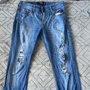Hollister slim straight jeans
